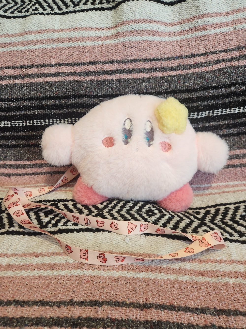 Kirby Plush Crossbody Bag - Pink Plush Character